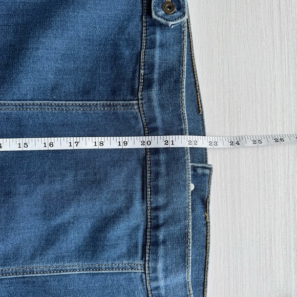 RUFF HEWN Stretch Jean Jacket M Medium Indigo Classic Denim Casual Comfort - Picture 11 of 15